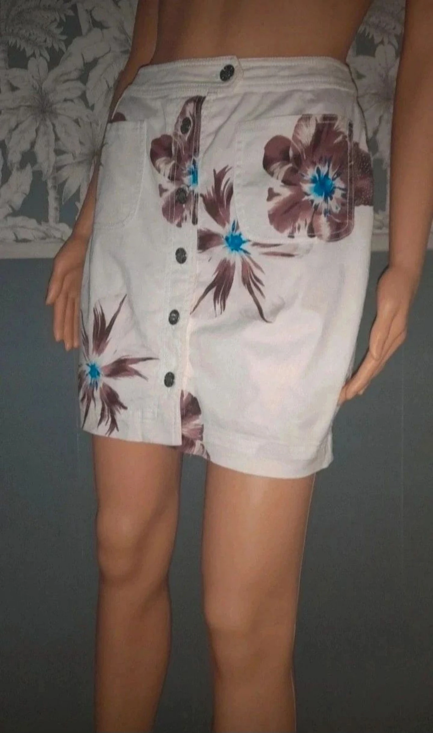 Kenzo Jean's floral skirt size 38 – photo 2